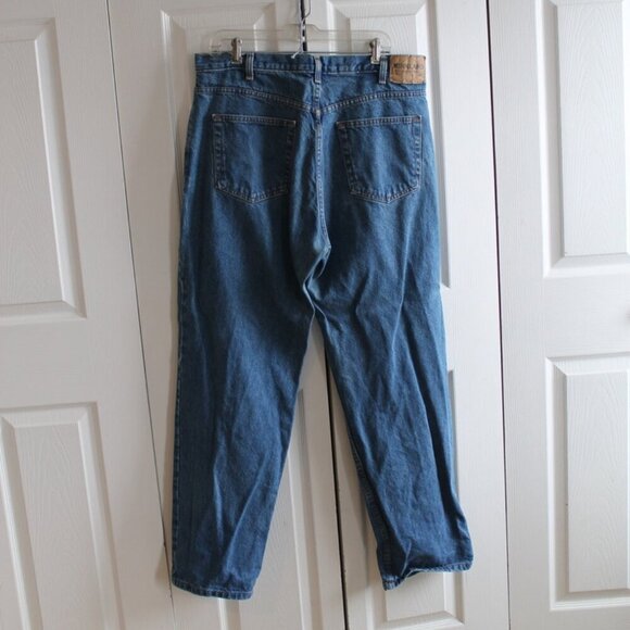 Kirkland Jeans 100% Cotton Relaxed Fit 38x32 Medium Wash Men's Jeans - Picture 4 of 11